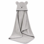 Newborn Fleece Hooded Bath Towel