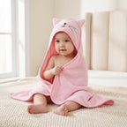 Newborn Fleece Hooded Bath Towel
