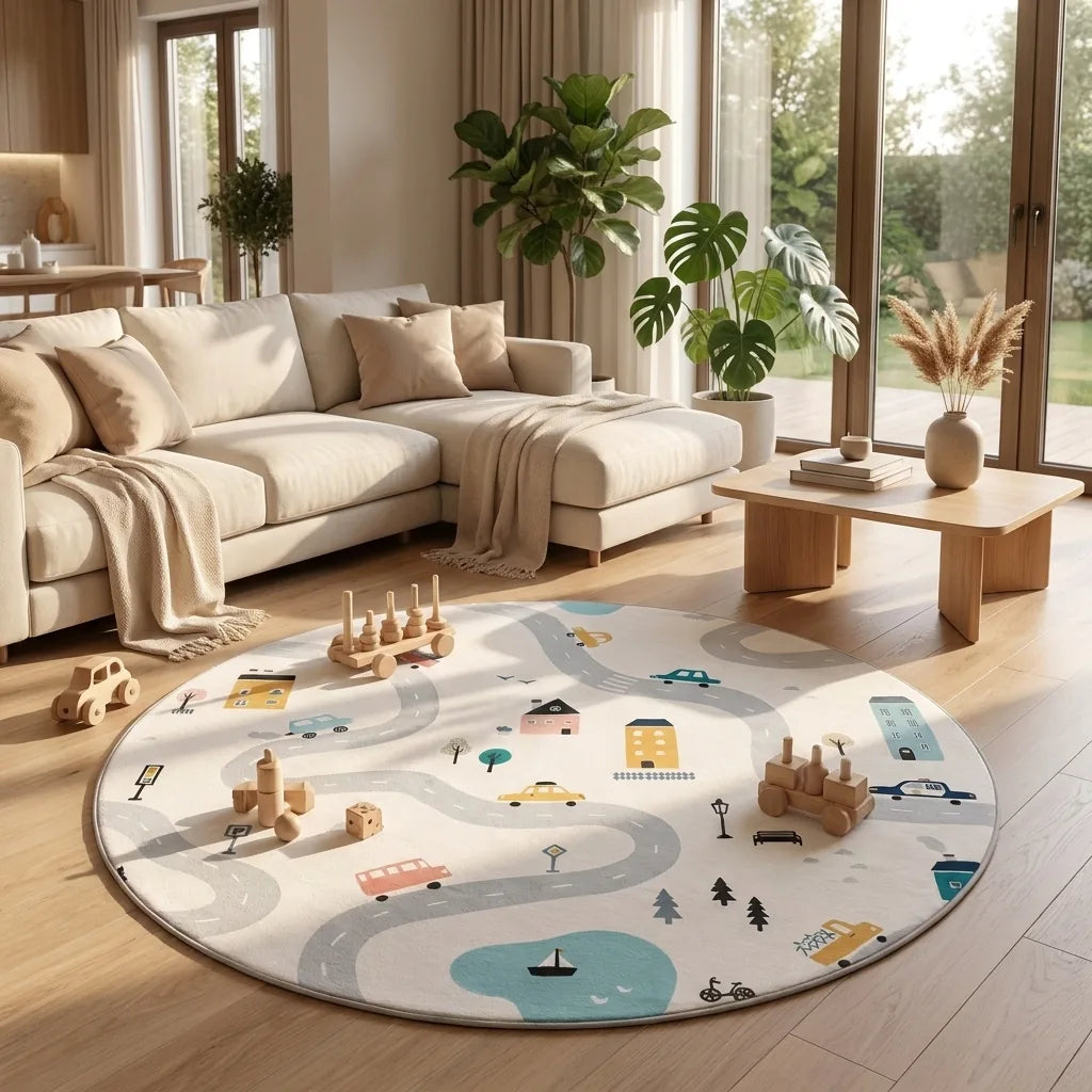 Cars And Trucks Baby Playmat