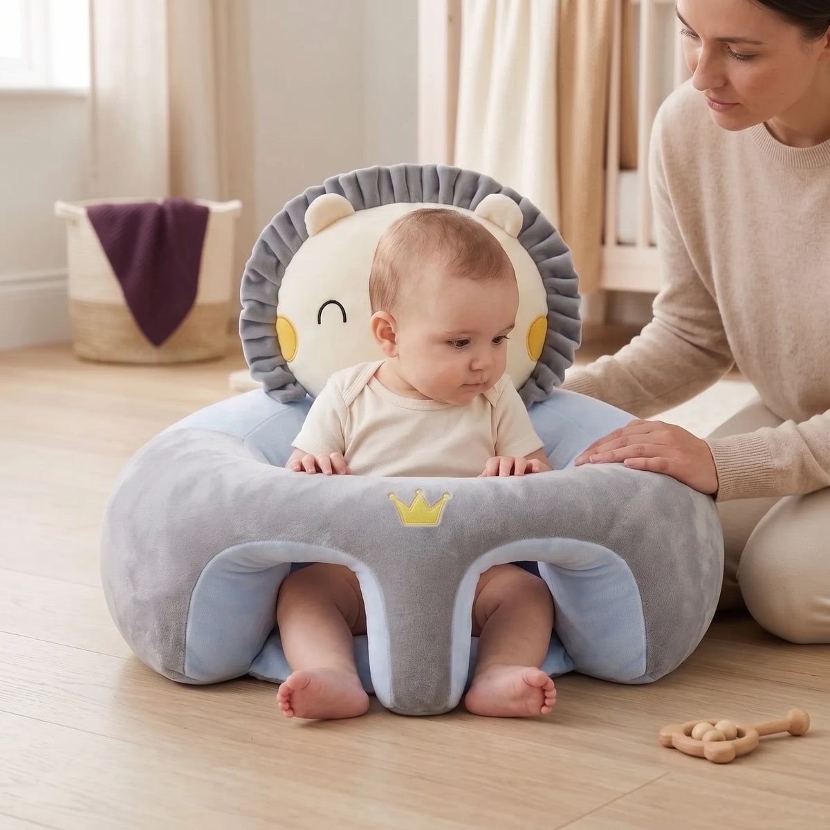 Plush Baby Sitting Support Seat
