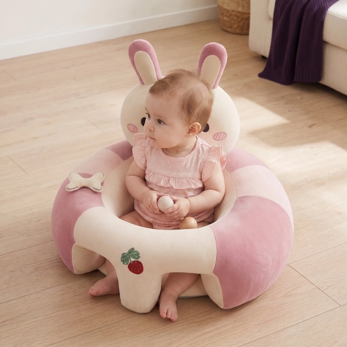 Plush Baby Sitting Support Seat