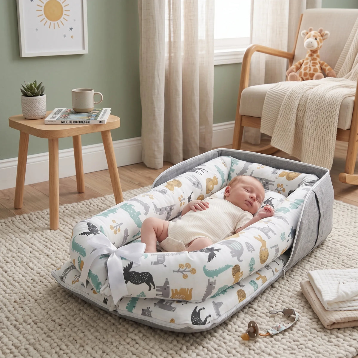 Portable Baby Crib Travel Nest