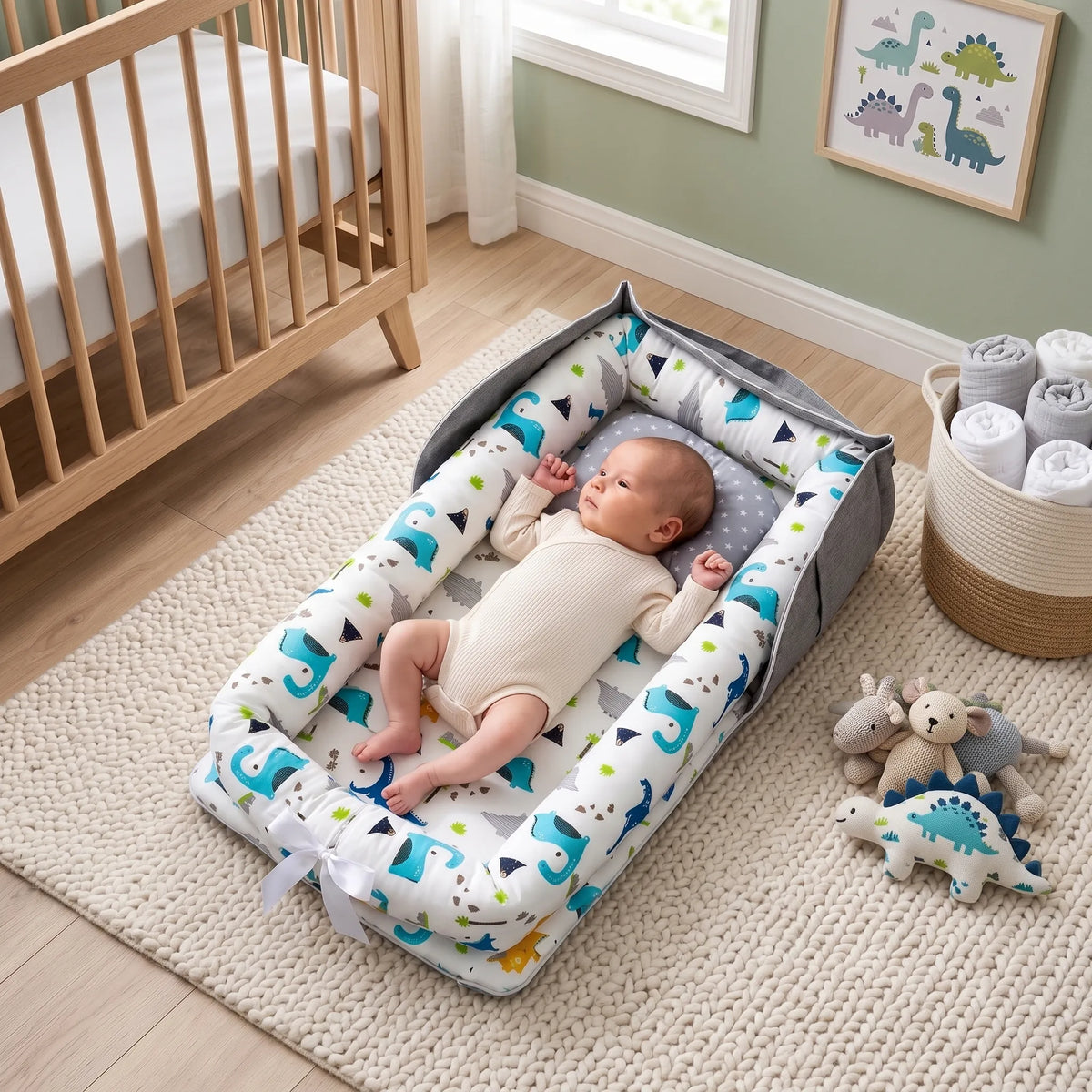Portable Baby Crib Travel Nest