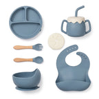 Silicone Baby Feeding Tableware Set
